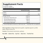 NATUREVOL Triple Strength Omega-3 Fish Oil 4200mg - 240 Softgels - image 4