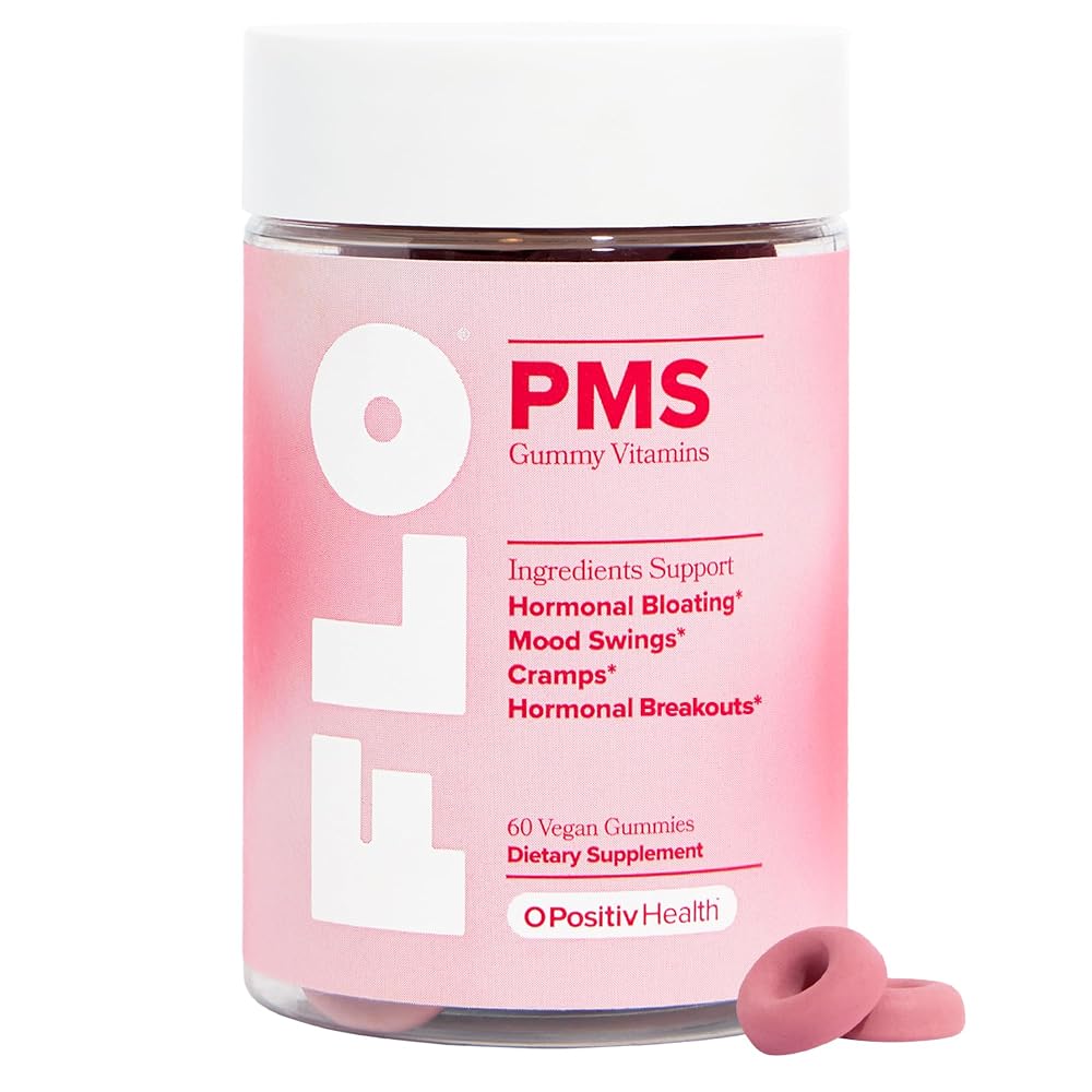 O Positiv FLO PMS Gummies for Women - Proactive PMS Relief - Targets