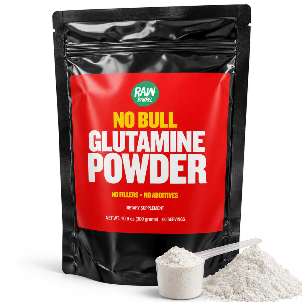 Raw Barrel L-Glutamine Powder Pure Amino Acid - 300 g