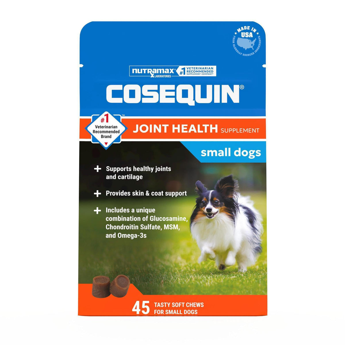 Nutramax Cosequin for Small Dogs Joint Health Soft Chews - 45 Count