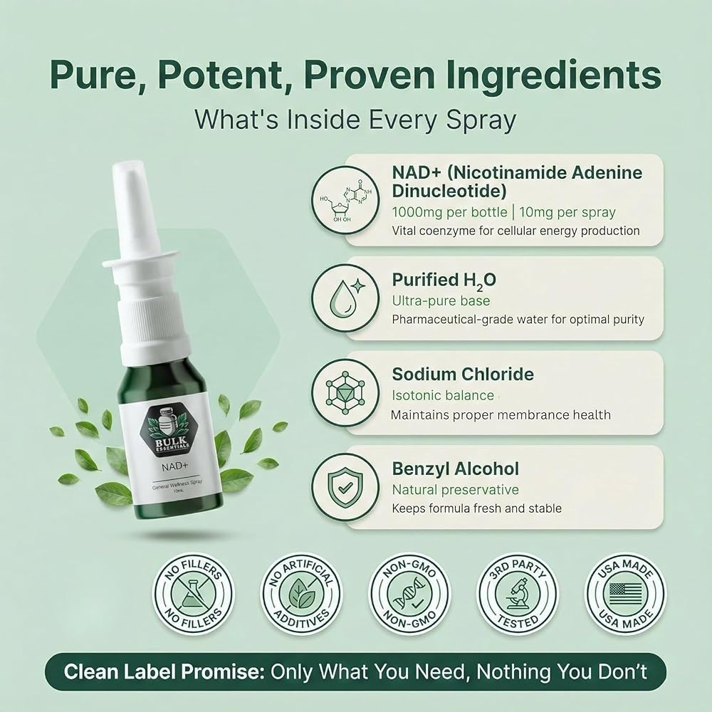 Bulk Essentials NAD+ Spray