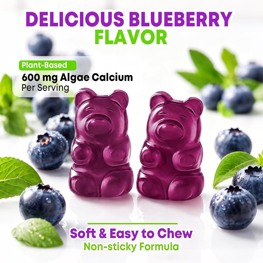 VZOXAINS Calcium Magnesium Zinc Gummies