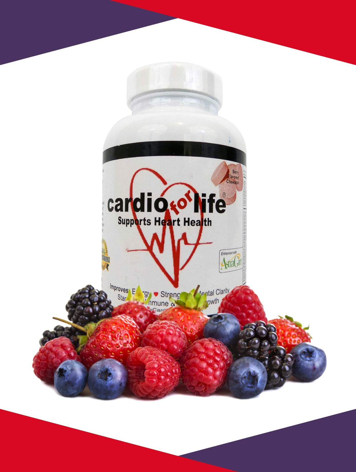 Health Guardian CardioForLife Chewable Tablets - 60 Count - image 4