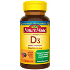 Nature Made Vitamin D3 5000 IU Fast Dissolve Tablets - 70 Tablets