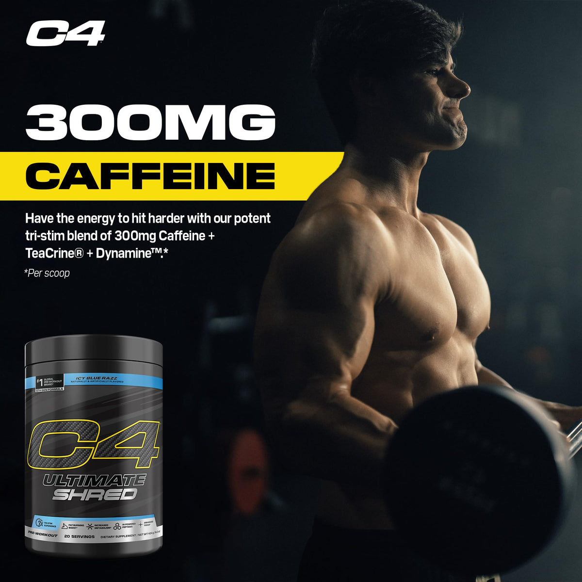 Cellucor C4 Ultimate Shred Pre Workout Powder