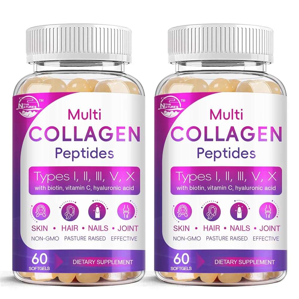 Nature's live Multi Collagen Peptides Softgel - Type I