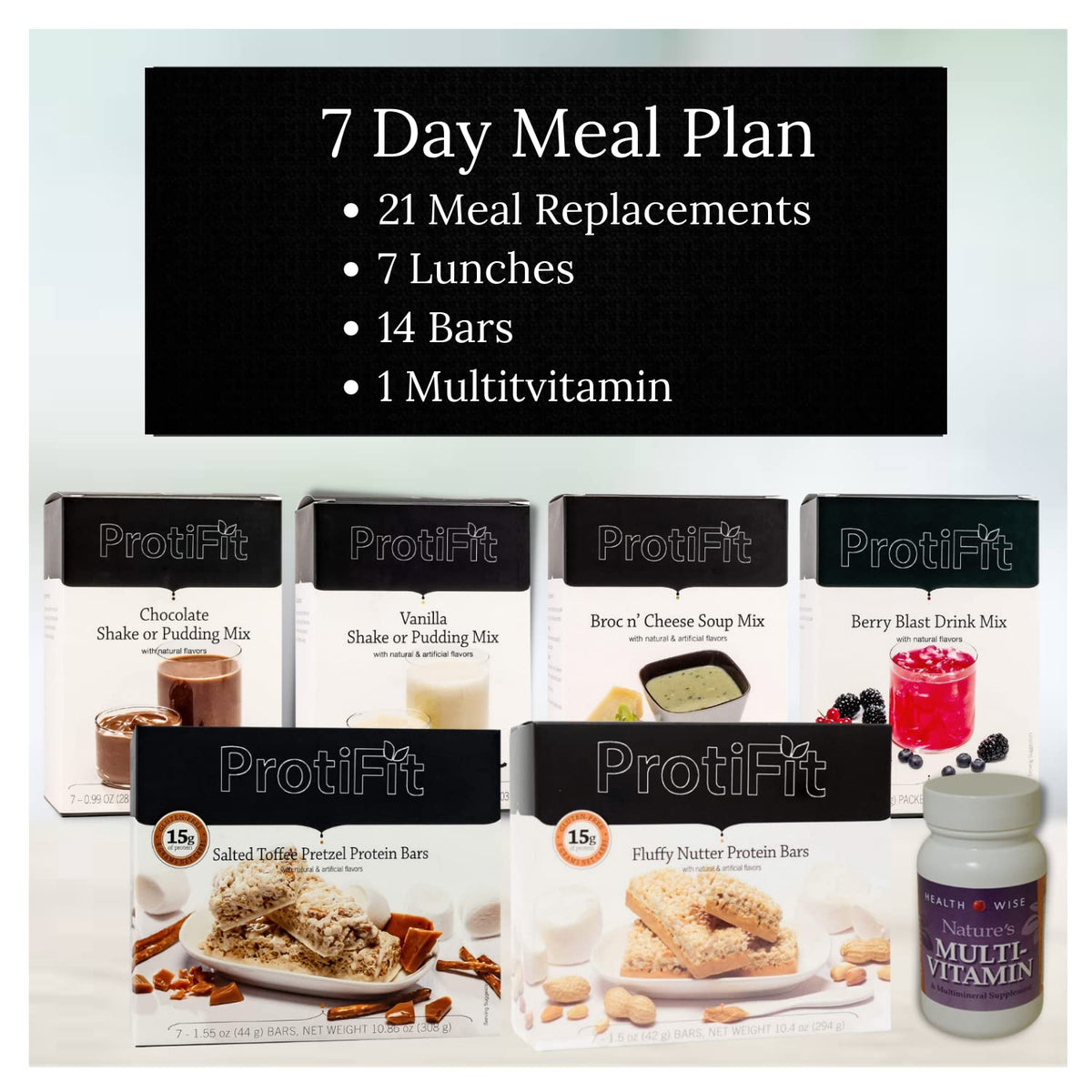 ProtiFit High Protein Meal Plan Starter Kit - 7 Day