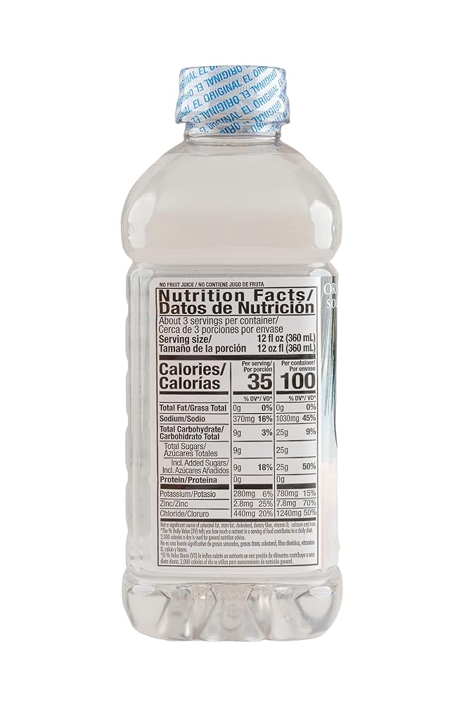Suero Oral Electrolyte Solution Coconut Flavor - 33.8 Fl Oz - image 4
