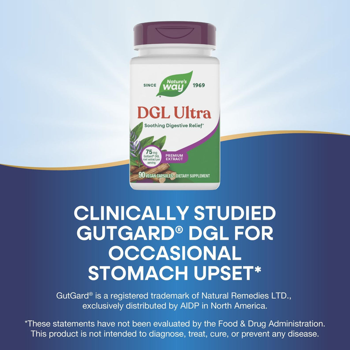Nature's Way DGL Ultra Premium Extract Supplement - 90 Capsules - image 4