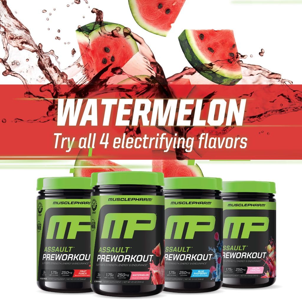 MusclePharm Muscle Pharm Assault Energy & Strength Pre Workout Powder