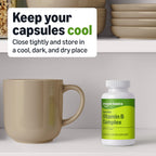 Amazon Basics B Complex Vitamin - 65 Capsules - image 4