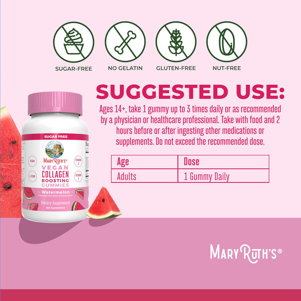MARYRUTH'S Vegan Collagen Gummies for Women & Men - 90 Count - image 3