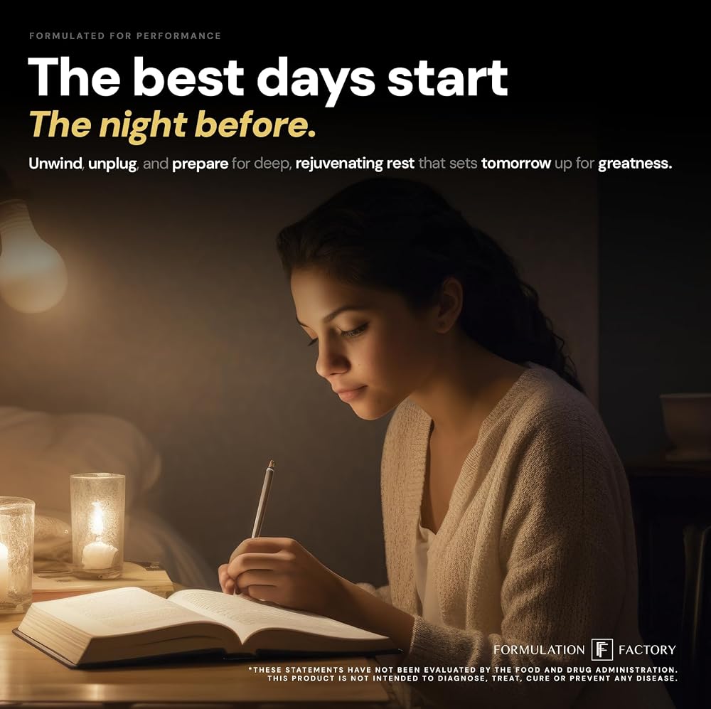 Formulation Factory The Night Before Magnesium Glycinate Sleep Aid - image 5