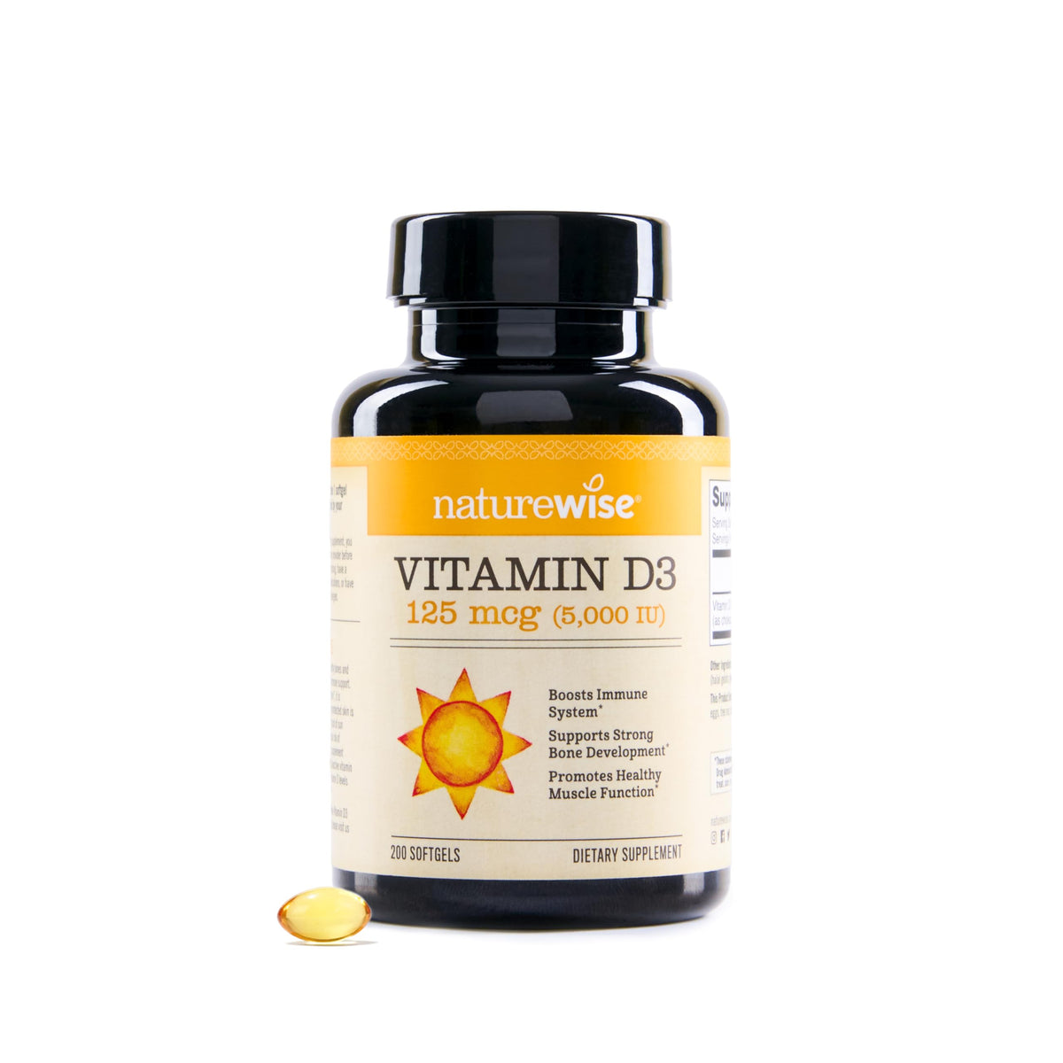 NatureWise Vitamin D3 Supplement, Immune Support