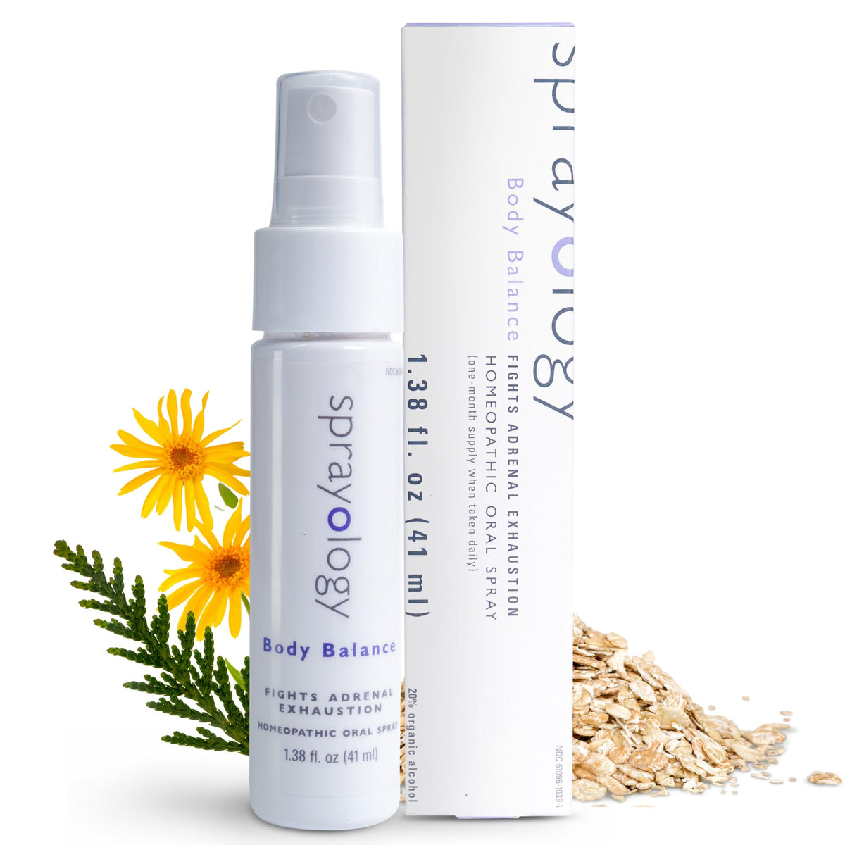 Sprayology Body Balance Homeopathic Spray for Exhaustion - 1.38 fl oz