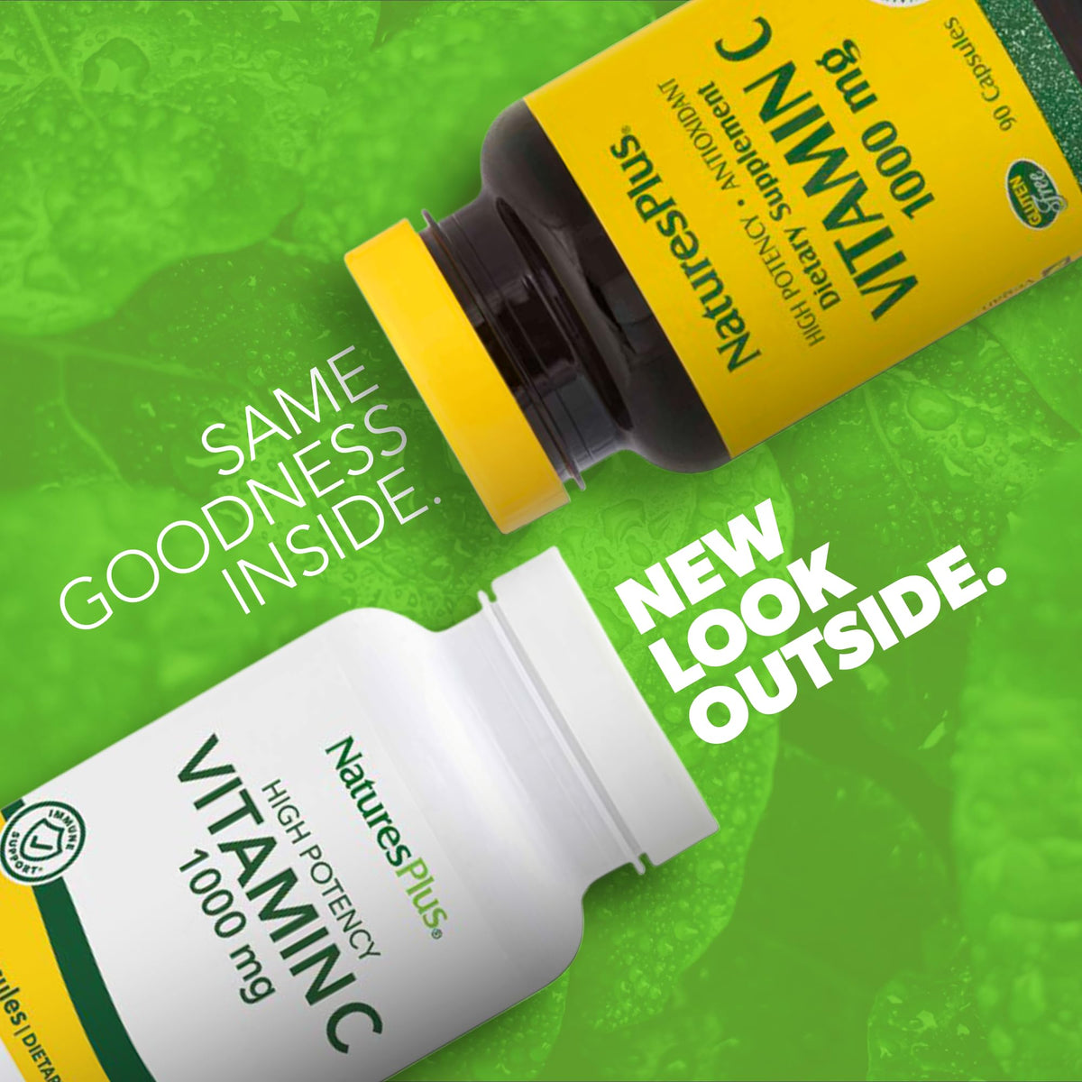 NaturesPlus Vitamin C 1000 mg - 90 Capsules - image 2