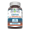 Amazing Nutrition Calcium with Vitamin D3 - 220 Softgels