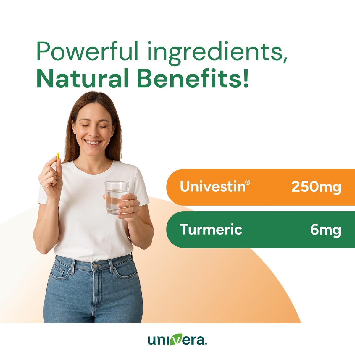 Univera RegeniFREE Turmeric Joint Supplement - 60 Vegetarian Capsules - image 4