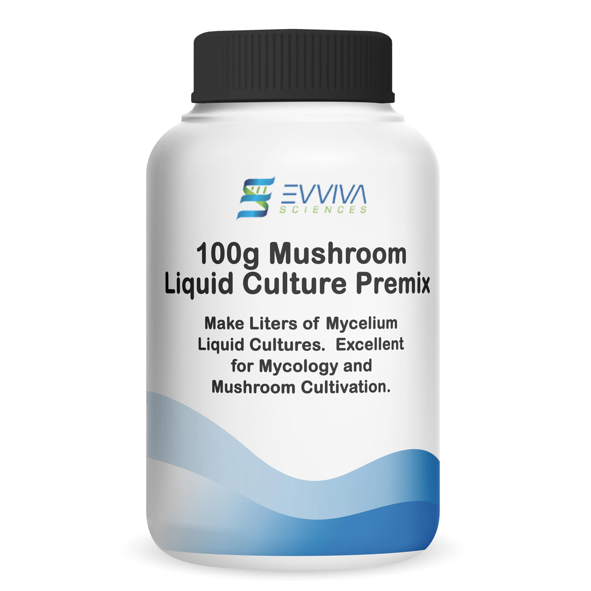 ES Evviva Sciences Mushroom Liquid Culture Premix Powder - 100g