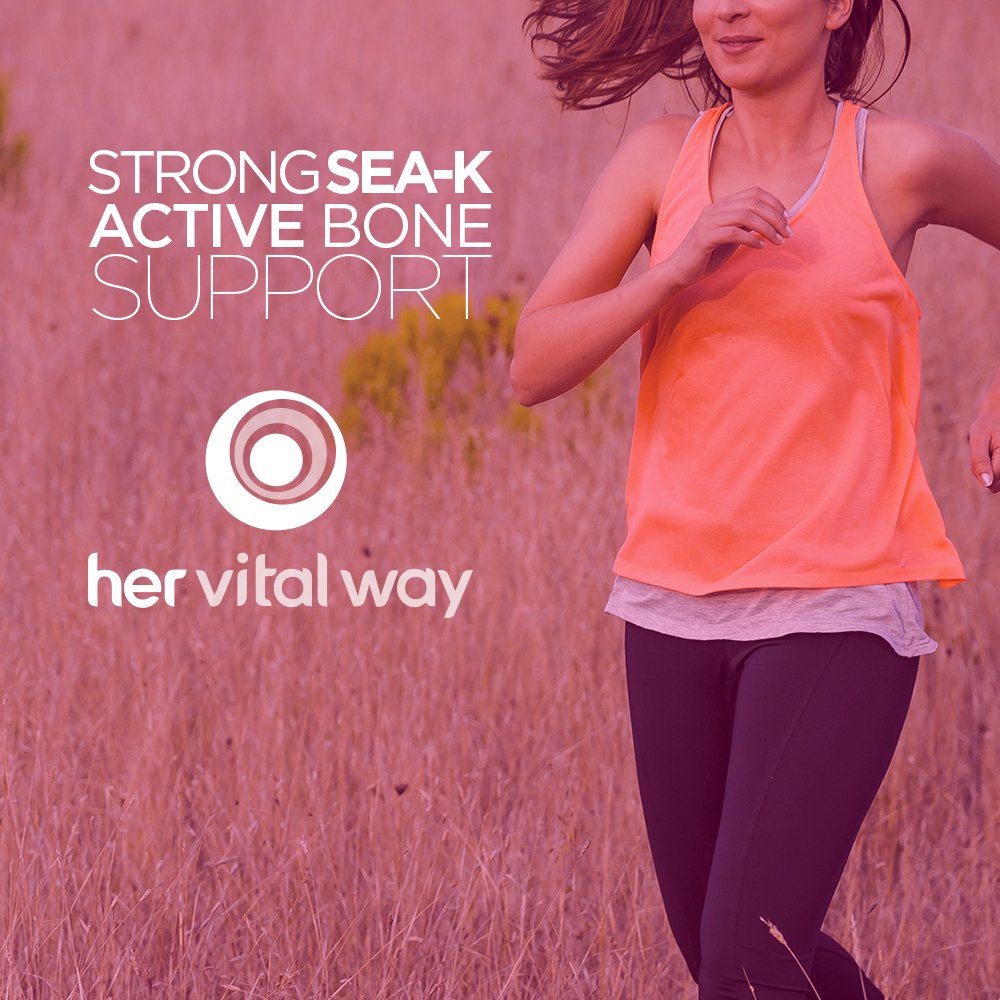 her vital way Strong Sea-K Calcium Supplement - 60 Capsules - image 6