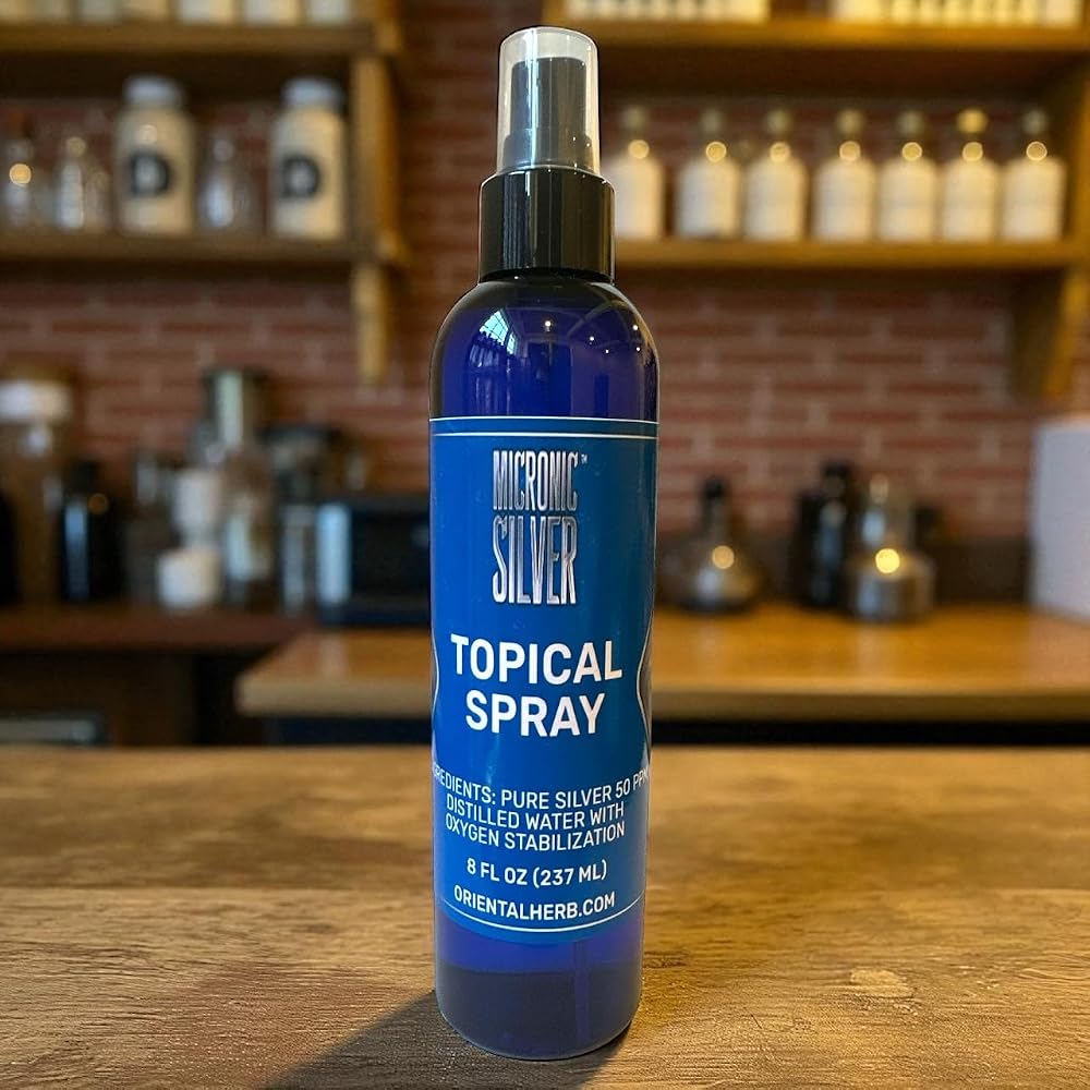 Oriental Herb Company Micronic Silver Topical Mist Spray 50ppm - 8 Fl Oz - image 2