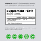 Dorado Nutrition Catuaba Bark Extract 10,000mg - 120 Capsules - image 6