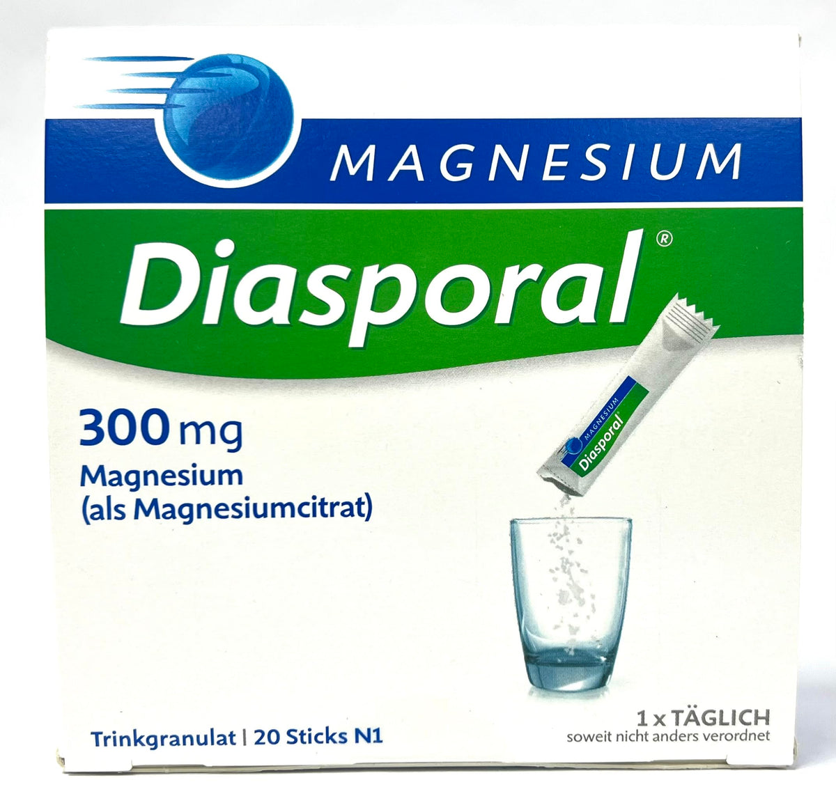Protina Magnesium Diasporal 300mg Granules for Oral Solution - 20 Sachets