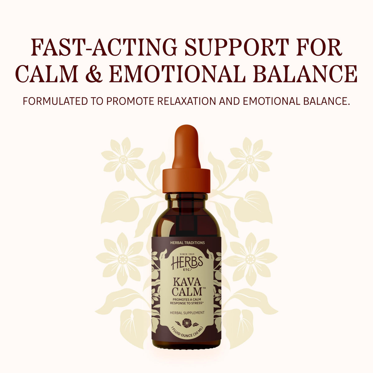 Herbs Etc. Kava Calm Classic Liquid Extract - 1 fl oz - image 3
