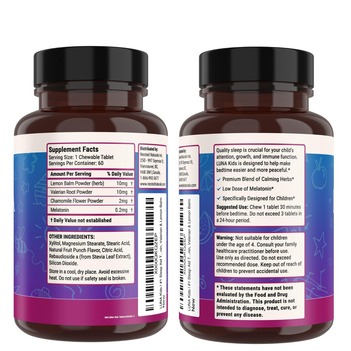 Nested Naturals Luna