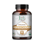 Just Jaivik Organic Ashwagandha Tablets 750 mg - 90 Tablets