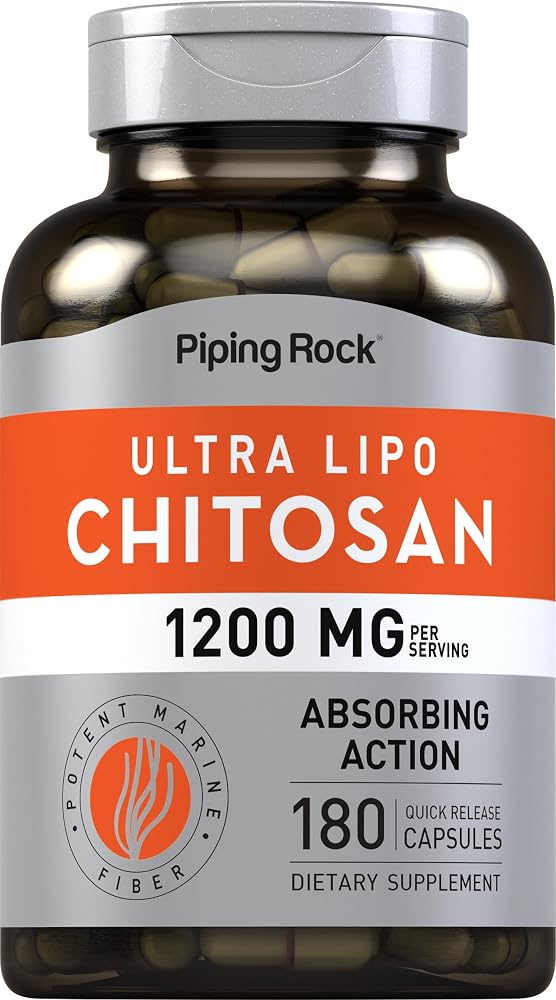 Piping Rock Chitosan Supplement 1200 mg - 180 Capsules