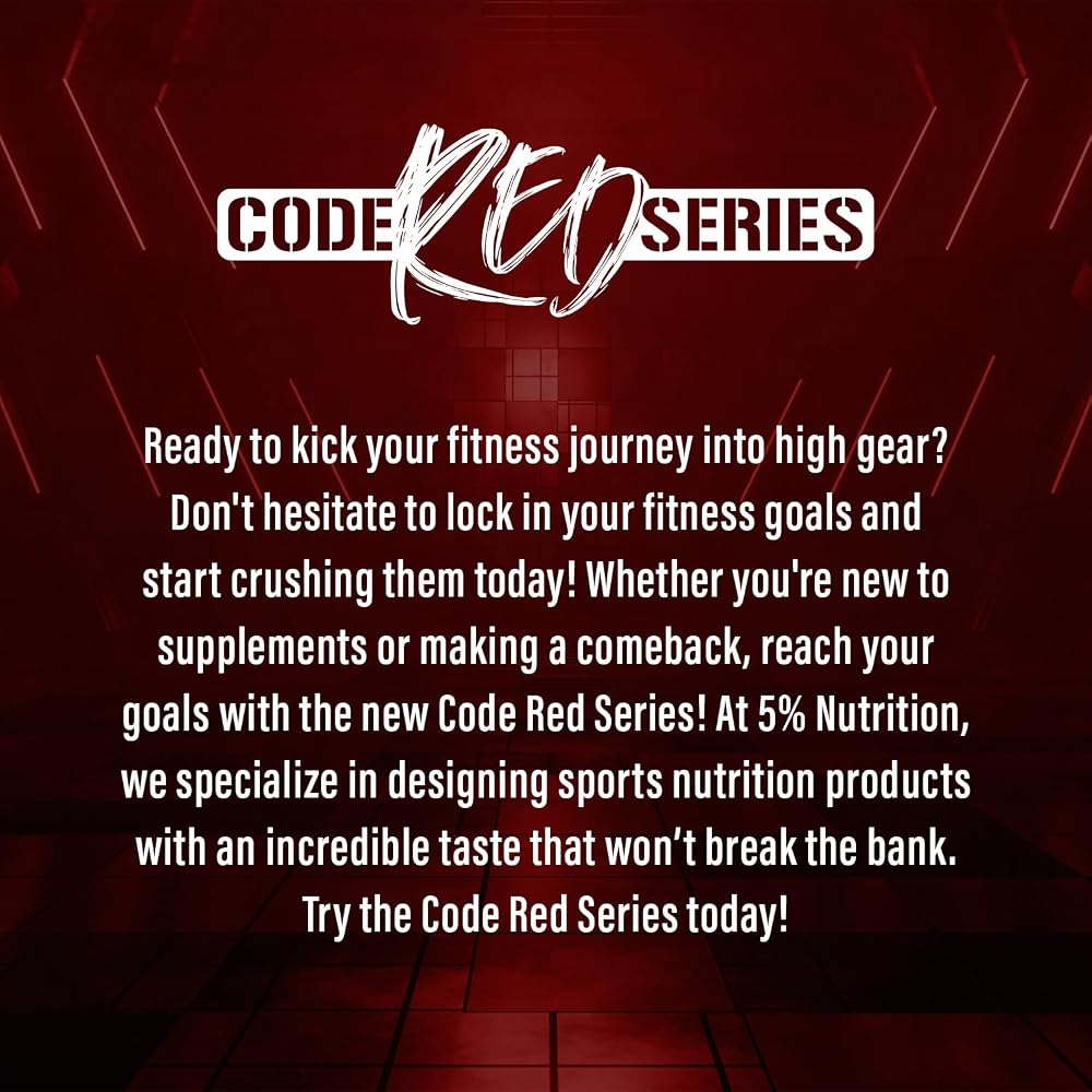 5% Nutrition Code Red Aminos BCAA Powder - 7.9 oz - image 7