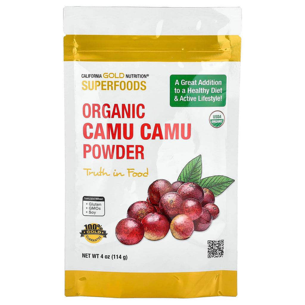 California Gold Nutrition Organic Camu Camu Powder - 4 oz