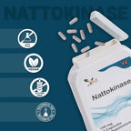 Ved Nattokinase 2000 FU 100mg - 90 Vegan Capsules - image 5
