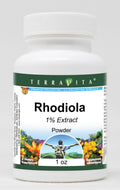 Terravita Rhodiola 1% Powder - 3 Pack (1 oz each)