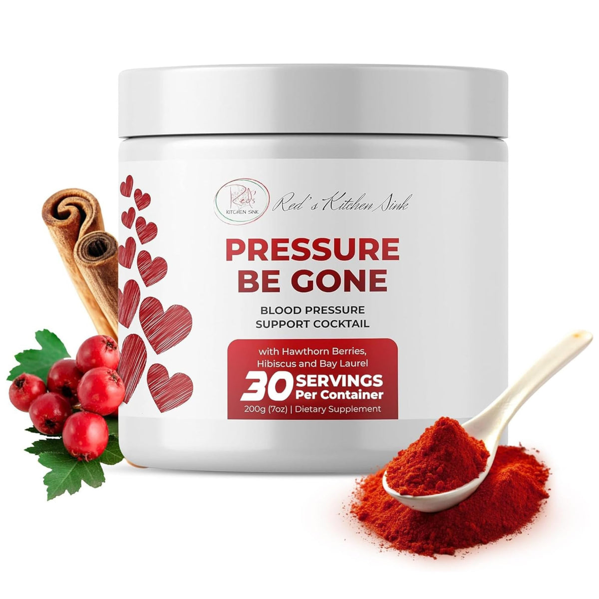 Red's Kitchen Sink Pressure Be Gone Herbal Powder - 200g