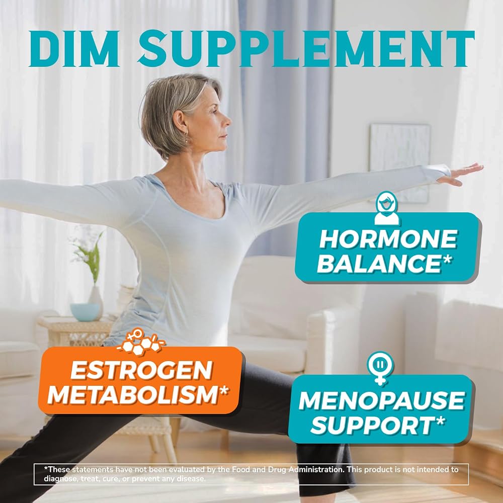 Vitalibre DIM Supplement 300 mg Hormone Balance - 120 Capsules - image 9