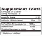 Evaxo Red Yeast Rice Plus 1200 mg - 240 Tablets - image 3
