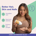 Bari Life Hair, Skin & Nails Supplement - 90 Tablets - image 3