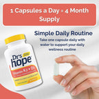 Dr’s Hope Dr's Hope Vitamin K2 MK-7 + D3 5000 IU Bone Support - 120 Capsules - image 7