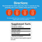Sanhelios Curbita Pumpkin Seed Oil Bladder Support - 30 Capsules - image 4
