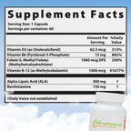 NerveReverse Neuro Support Alpha Lipoic Acid 600mg - 180 Capsules - image 2