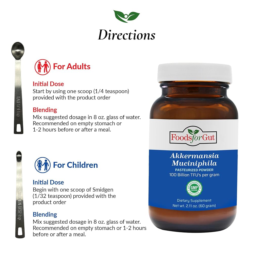 Foods For Gut Akkermansia Muciniphila Pasteurized Powder 100 Billion