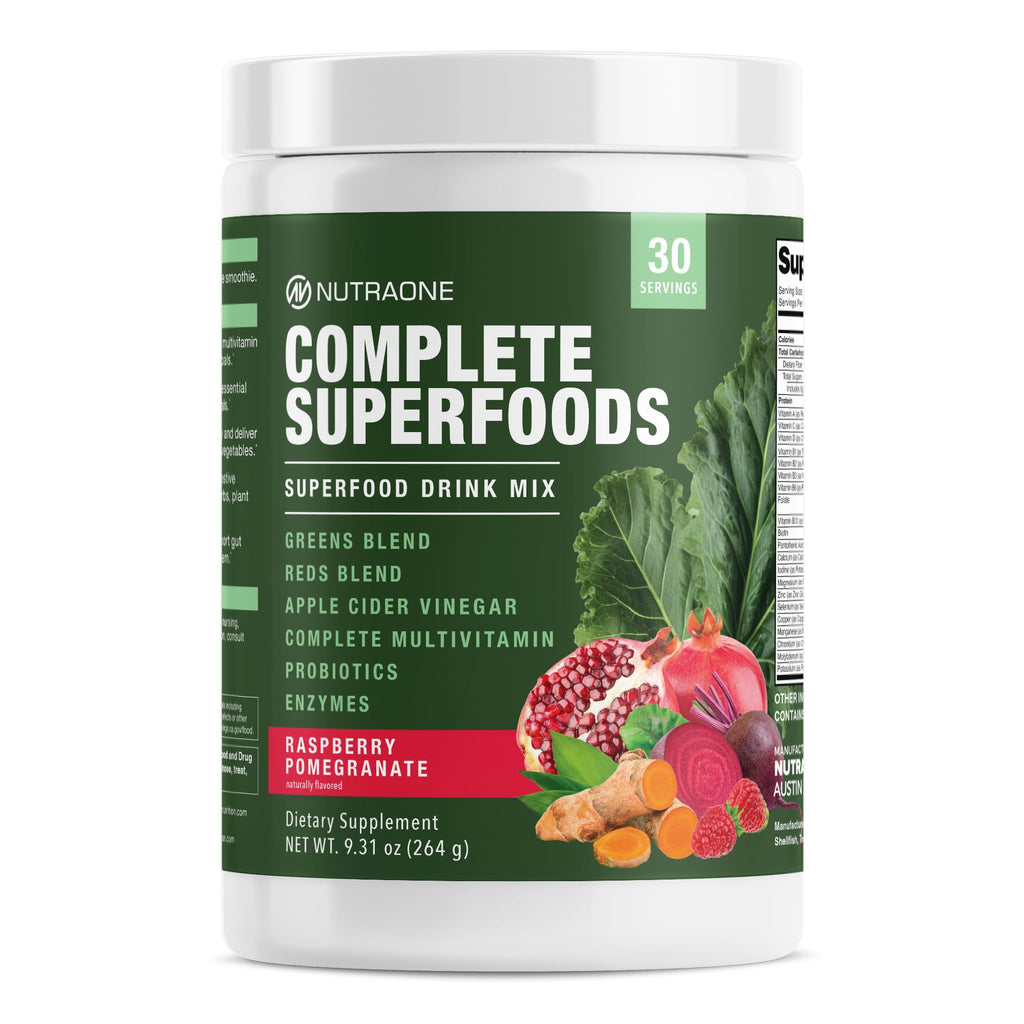 NutraOne Complete Superfoods Greens & Reds Powder - 30 Servings
