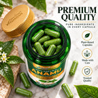 All Nue Anamu 1250mg Organic Herbal Supplement - 120 Capsules - image 4