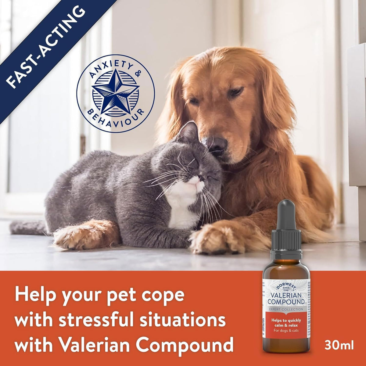 Dorwest Herbs Organic Valerian Compound for Dogs and Cats - 30 ml - image 4
