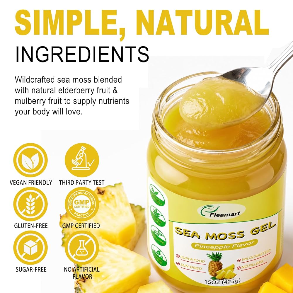 Fleamart Sea Moss Gel 10 OZ