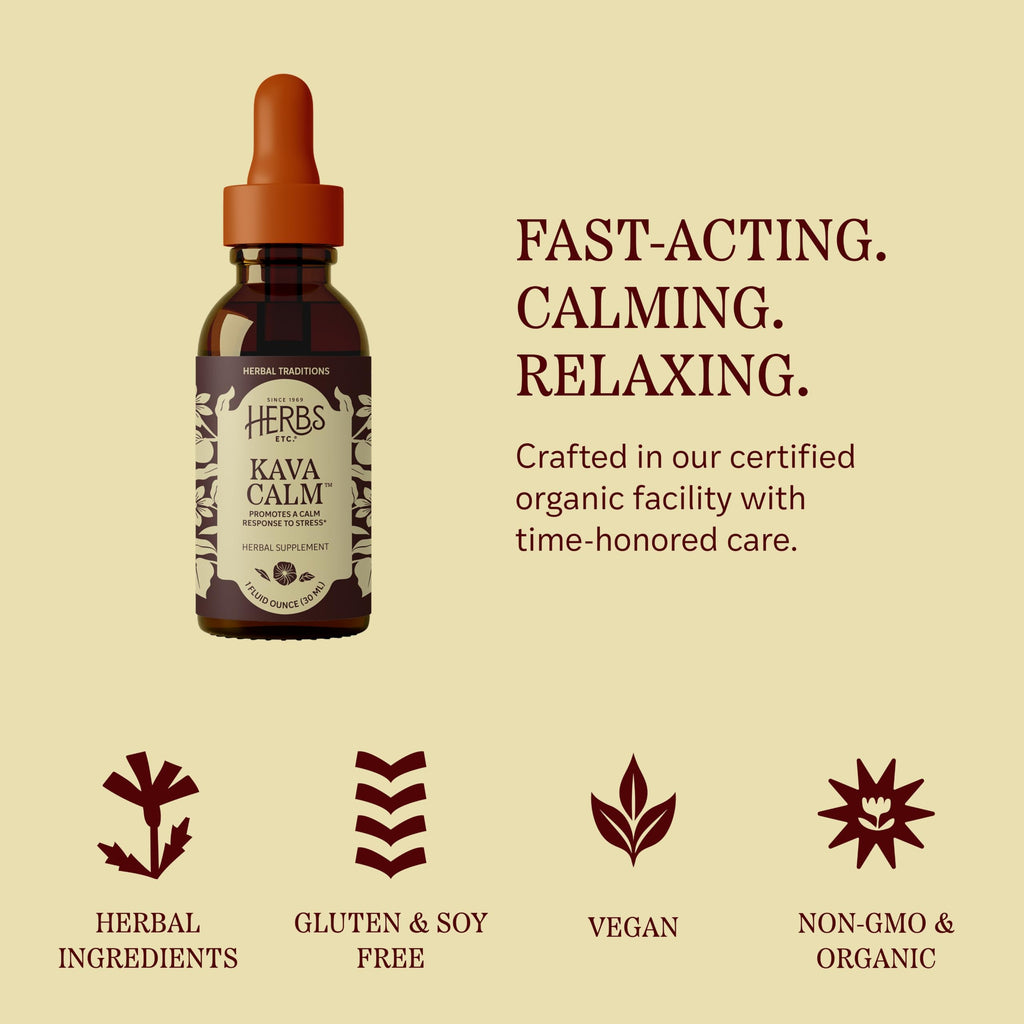 Herbs Etc. Kava Calm Classic Liquid Extract - 1 fl oz - image 6