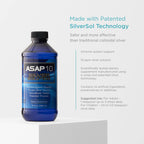 American Biotech Labs ASAP 10 Silver Solution Immune Support - 8 fl oz - image 3