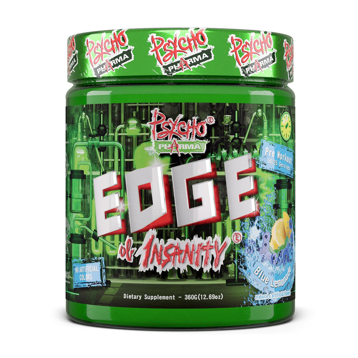 Psycho Pharma Edge of Insanity High-Stim Pre-Workout Powder